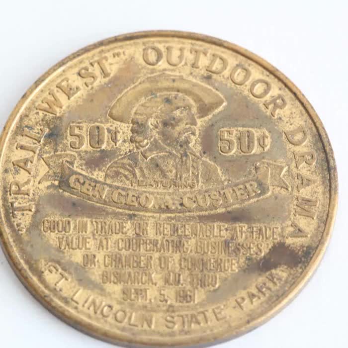 Vintage 1961 Dakota Territory Centennial Trail West Outdoor Drama